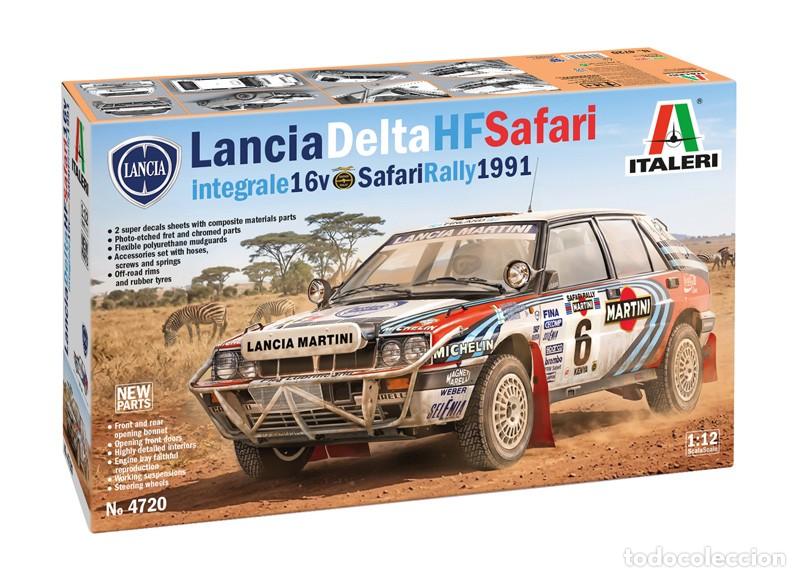 Maquetas: ITALERI - Lancia Delta HF Safari Integrale 16V - Safari Rally 1991 1/12 4720