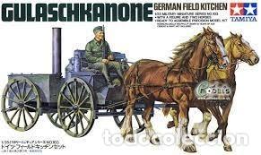 Maquetas: TAMIYA - GERMAN FIELD KITCHEN GULASCHKANONE 1/35 35103