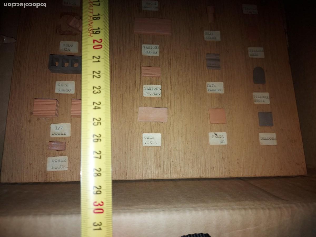 Maquetas: expositor ladrillos y tejas etc en ceramica - Foto 5