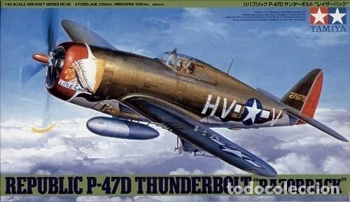 Maquetas: TAMIYA - Republic P-47D Thunderbolt Razorback 1/48 61086