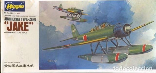 Maquetas: HASAGAWA - Aichi E13A1 Type-Zero &rdquo;Jake&rdquo; 1/72 JS056