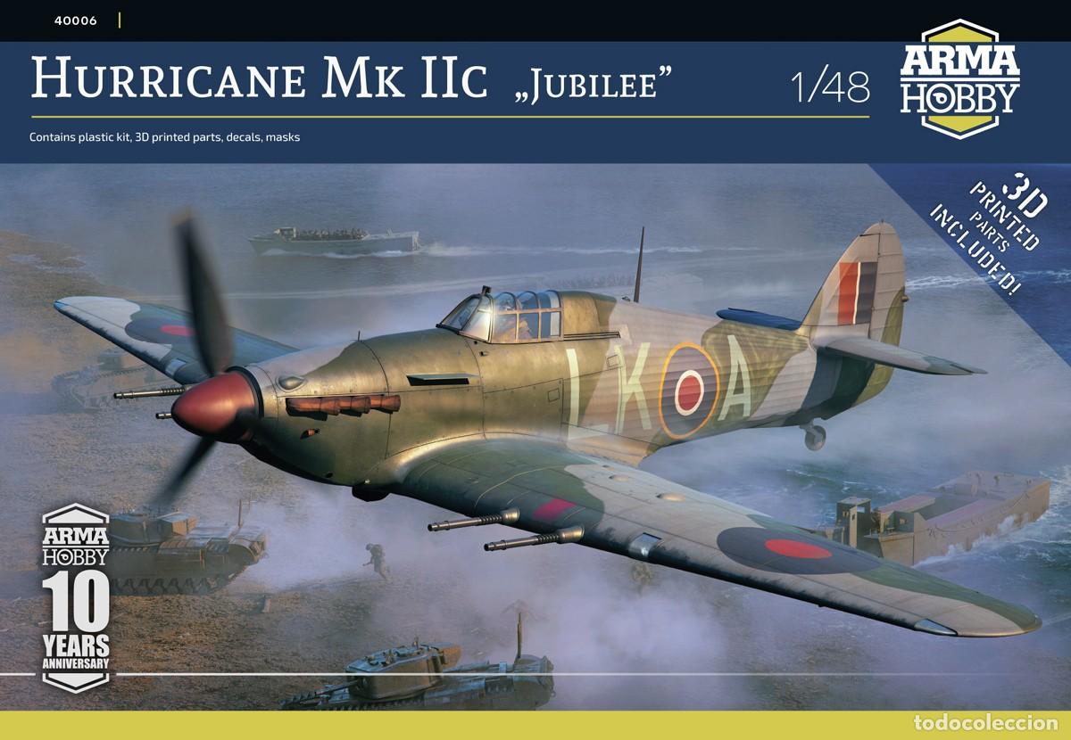 Maquetas: ARMA HOBBY - Hurricane Mk II C JUBILEE 1/48 40006