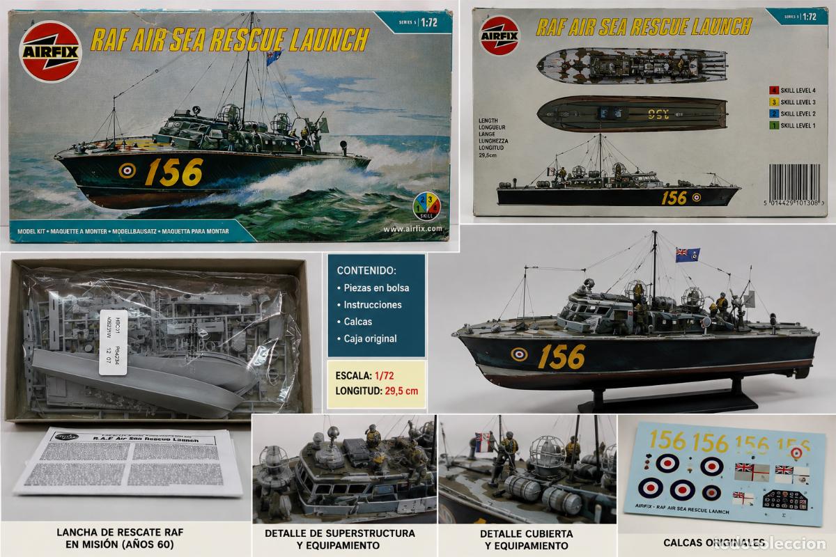 Maquetas: Airfix RAF Air Sea Rescue Launch 1/72 &ndash; Lancha rescate RAF