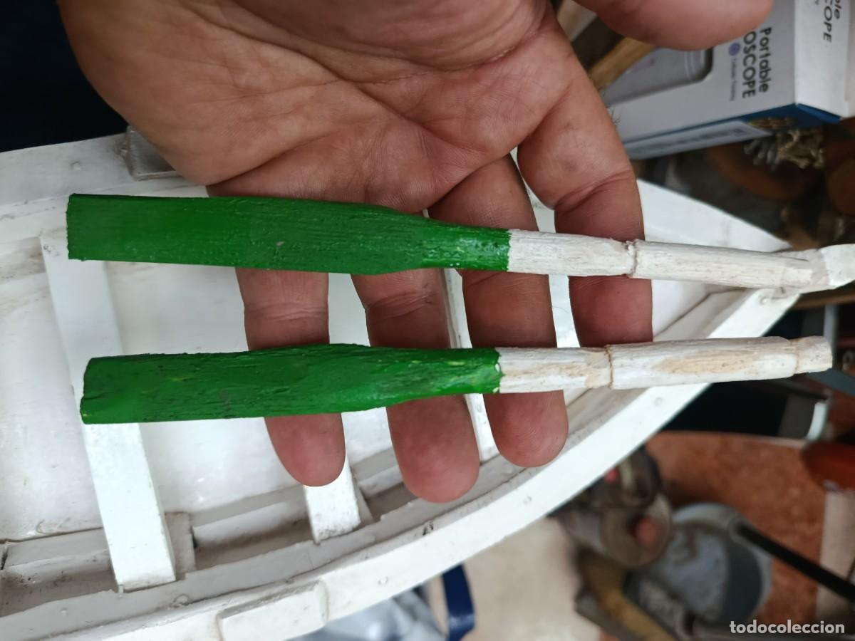 Maquetas: Maqueta de barca de pesca antigua - Foto 2