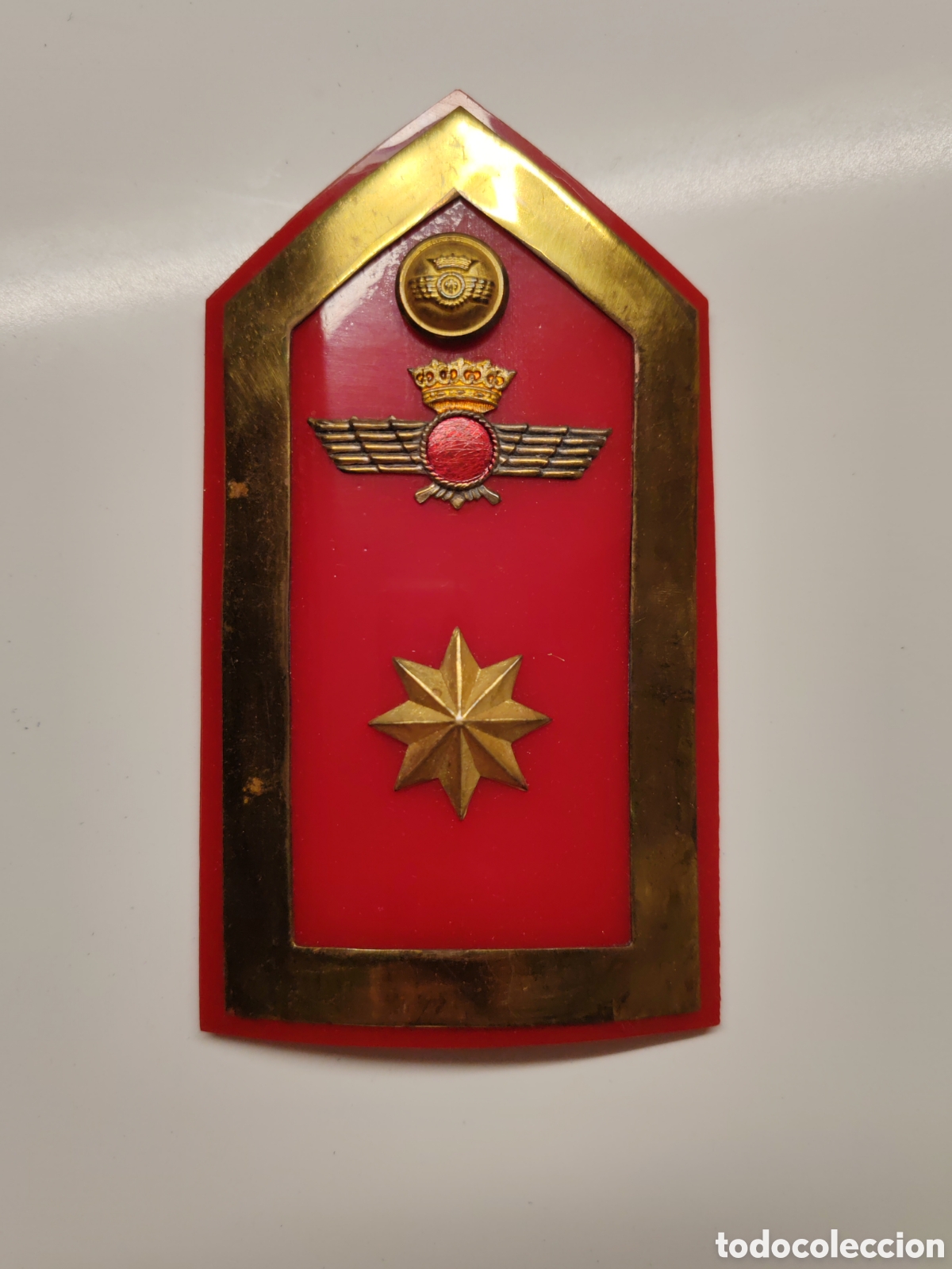 Maquetas: Antigua hombrera o pala de comandante del ejercito aire, aviaci&oacute;n