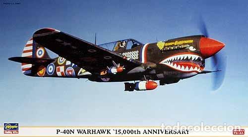 Maquetas: HASEGAWA - P-40N Warhawk '15,000th Anniversary' 1/72 00360