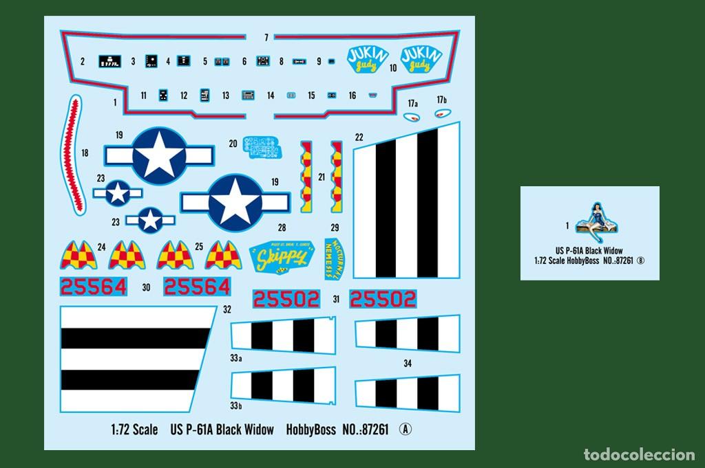 Maquetas: HOBBY BOSS - US P-61A Black Widow 1/72 87261 - Foto 2