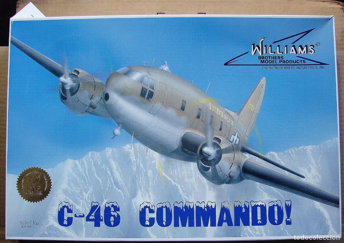 Maquetas: WILLIAMS BROS - Curtiss C-46 Commando 1/72 72546