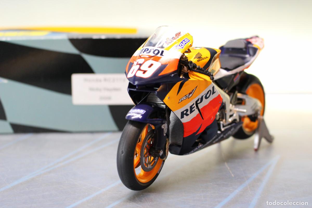 Maquetas: 19. Maqueta Moto GP 1/12. Honda RC211V Nicky Hayden 2006.