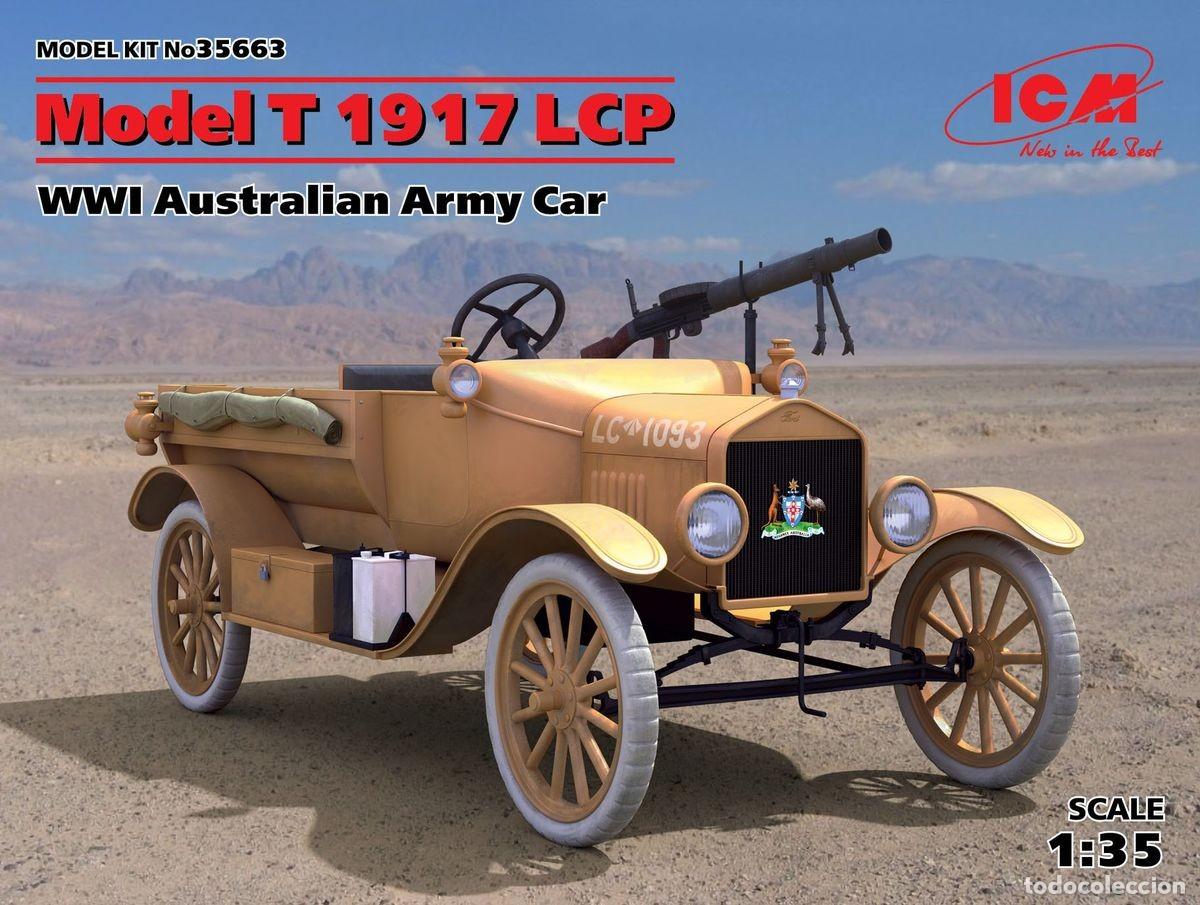 Maquetas: ICM - Model T 1917 LCP Australian Army + EXTRAS 1/35 35663