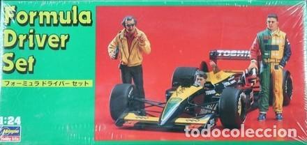 Maquetas: HASEGAWA - F-1 Driver set 1/24 HF5 29005
