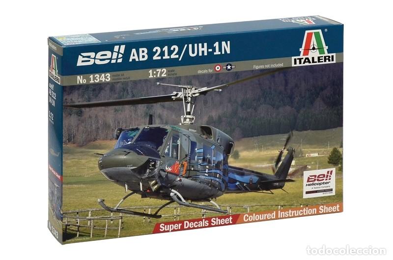 Maquetas: ITALERI - AB 212/UH-1N 1/72 1343