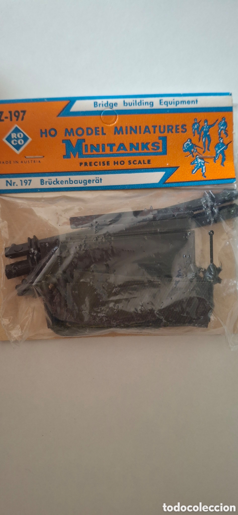 Maquetas: Roco Z-197 HO Minitanks Brudge Building Kit