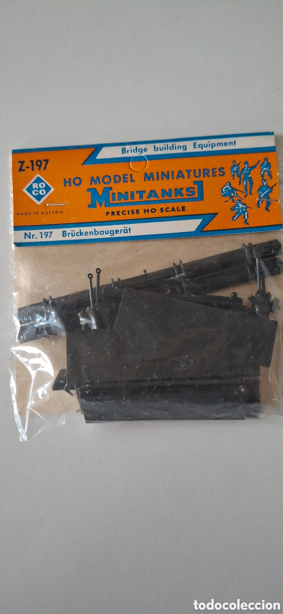 Maquetas: Roco Z-197 HO Minitanks Brudge Building Kit