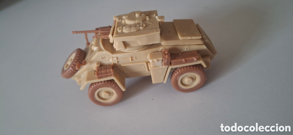 Maquetas: Veh&iacute;culo blindado brit&aacute;nico Humber Mk II a escala 1/72, Segunda Guerra Mundial MATCHBOX