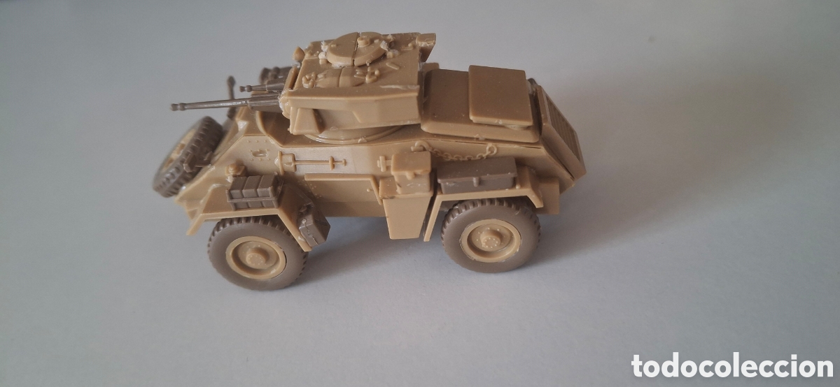 Maquetas: Veh&iacute;culo blindado brit&aacute;nico Humber Mk II a escala 1/72, Segunda Guerra Mundial