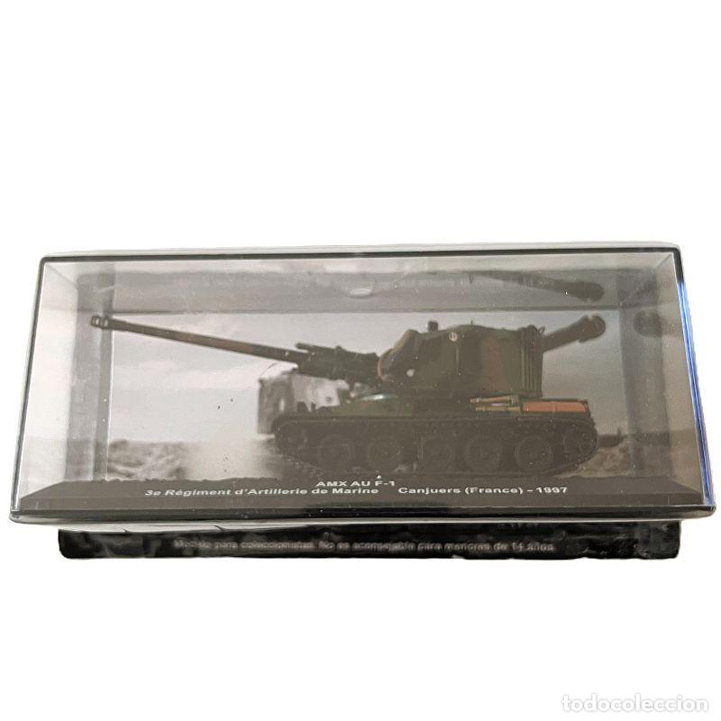 Maquetas: DeAGOSTINI TANQUES 1:72 AV-210 AMX AU F-1 3 REG.ARTILLERIA DE MARINA CANJUERS FRANCIA 1997 (DeA-210)