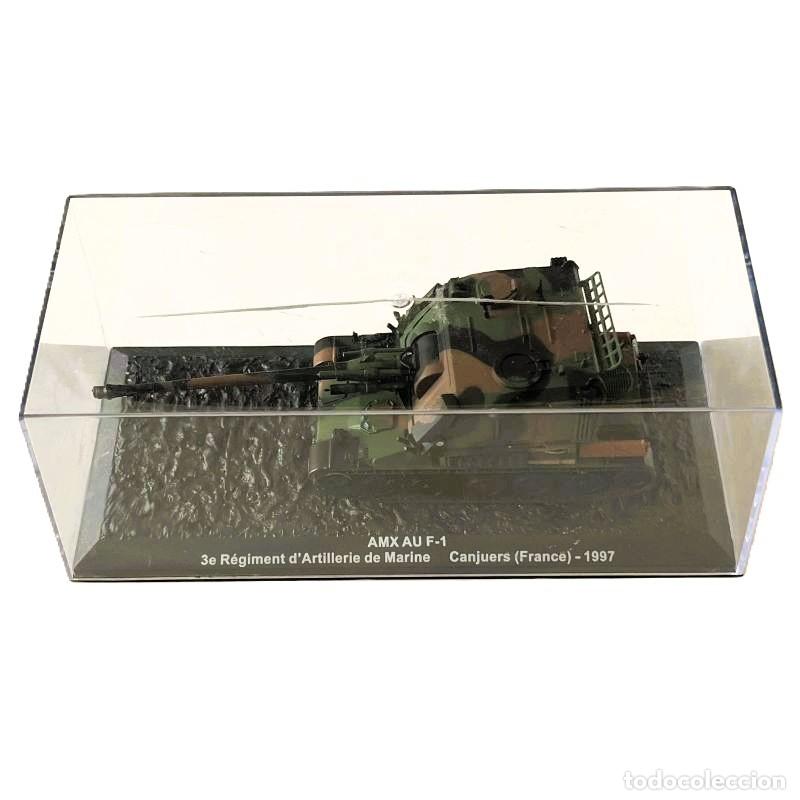 Maquetas: ALTAYA TANQUES ESCALA 1:72 AV-210 AMX AU F-1 3 REGIMIENTO DE ARTILLERIA DE MARINA. CANJUERS, FRANCIA