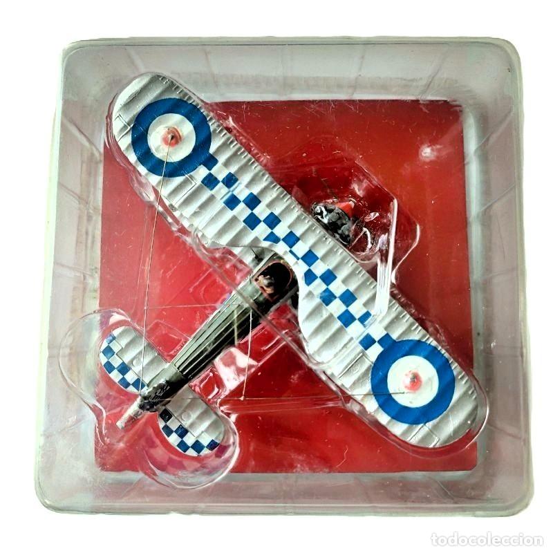 Modelle: BIPLANO BRISTOL BULLDOG K-2159. REINO UNIDO BPM12 1:72 COLECCI&Oacute;N BIPLANOS M&Iacute;TICOS PLANETA DeAGOSTINI