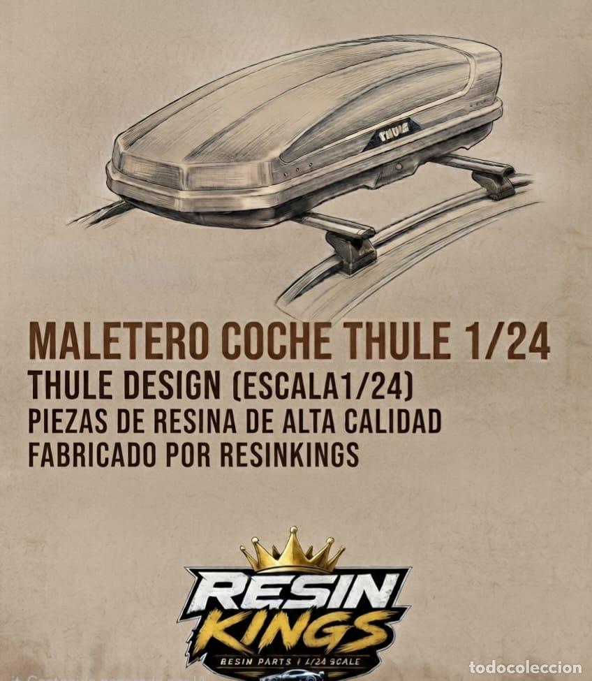 Maquetas: Resin Kings - Maletero coche Thule 1/24 RK11