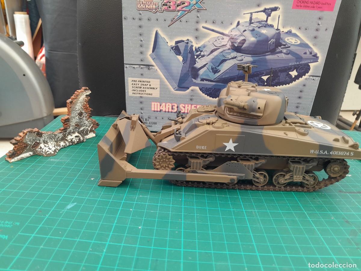 Maquetas: Tanque M4A3 Sherman Dozer 1/32 WWII
