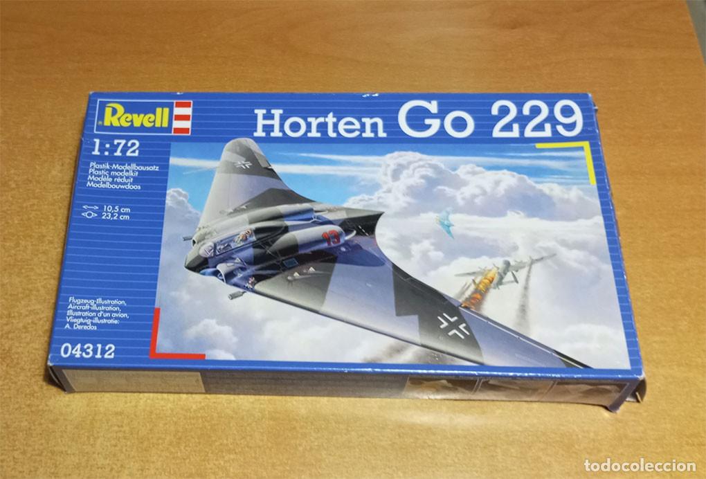 Maquetas: Ala volante alemana Horten (Gotha) Go 229 de Revell a escala 1/72