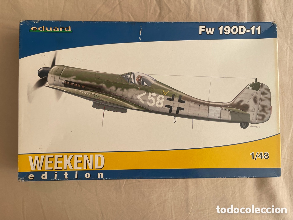 Maquetas: FOCKE WULF Fw 190D-11 1:48 EDUARD 84103 maqueta avi&oacute;n