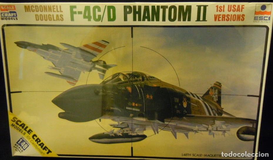 Maquetas: ESCI - McDonnell Douglas F-4C/D Phantom II 1st USAF Versions 1/48 4044