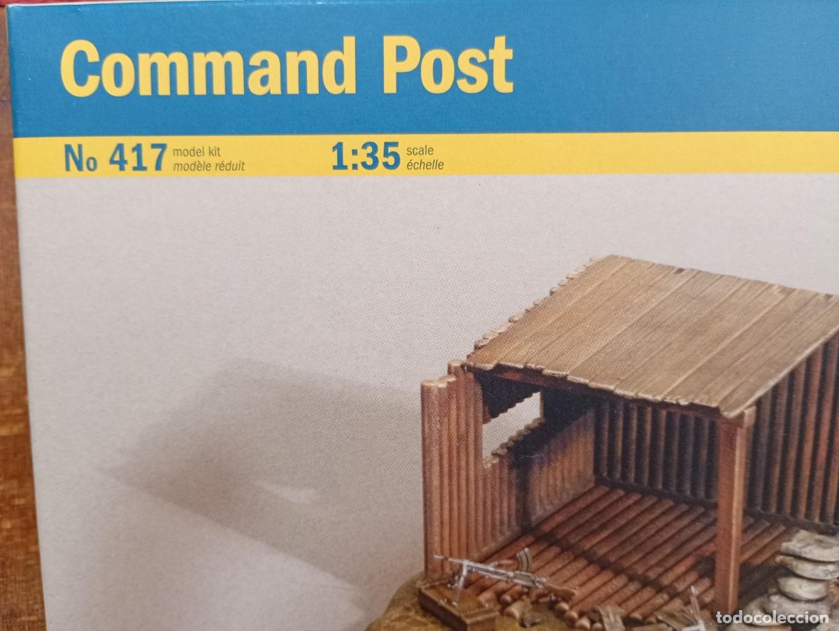 Maquetas: Maqueta Diorama Italeri escala 1/35 Puesto comandante. Precintada