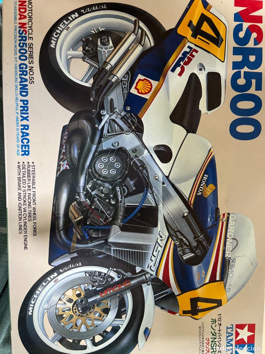 Maquetas: NSR500 Tamiya Moto maqueta para montar