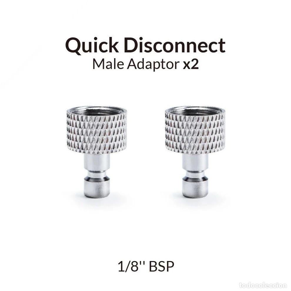 Maquetas: GAAHLERI - 2 Pcs Airbrush Quick Male Adapter 40799