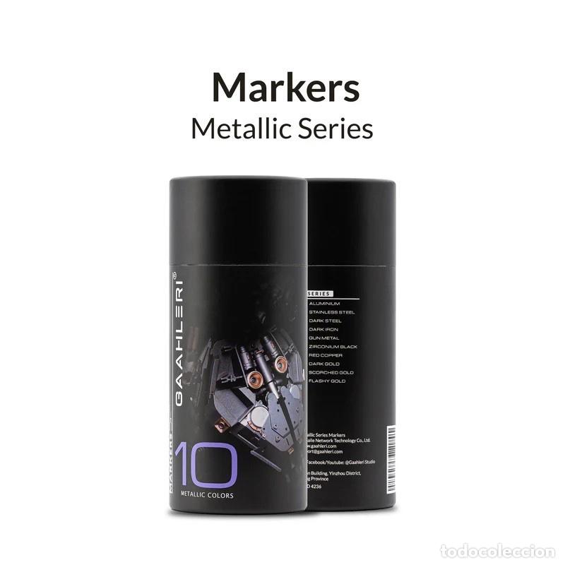 Maquetas: GAAHLERI - Metallic Series Markers 42328