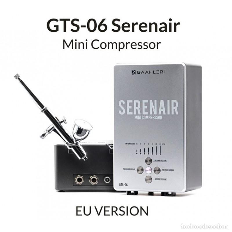 Maquetas: GAAHLERI - Aerografo GTS-06 con compresor 42861