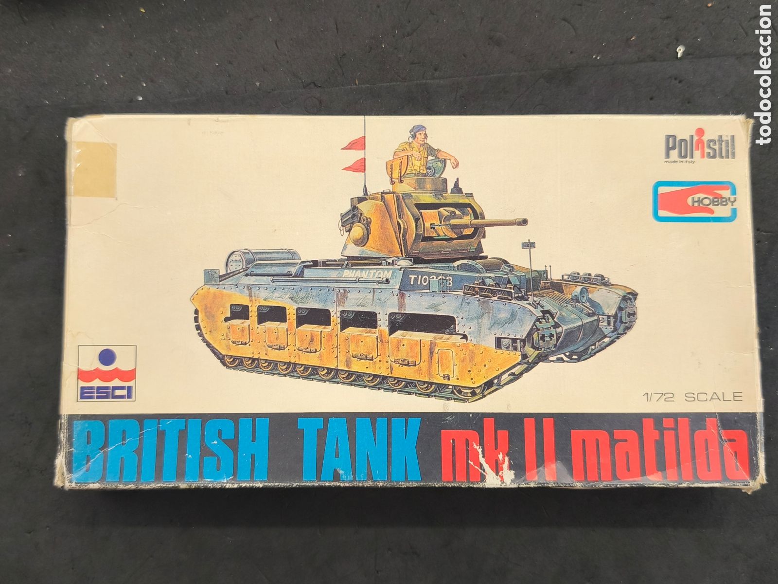 Maquetas: Esci, British Tank MKII matilda
