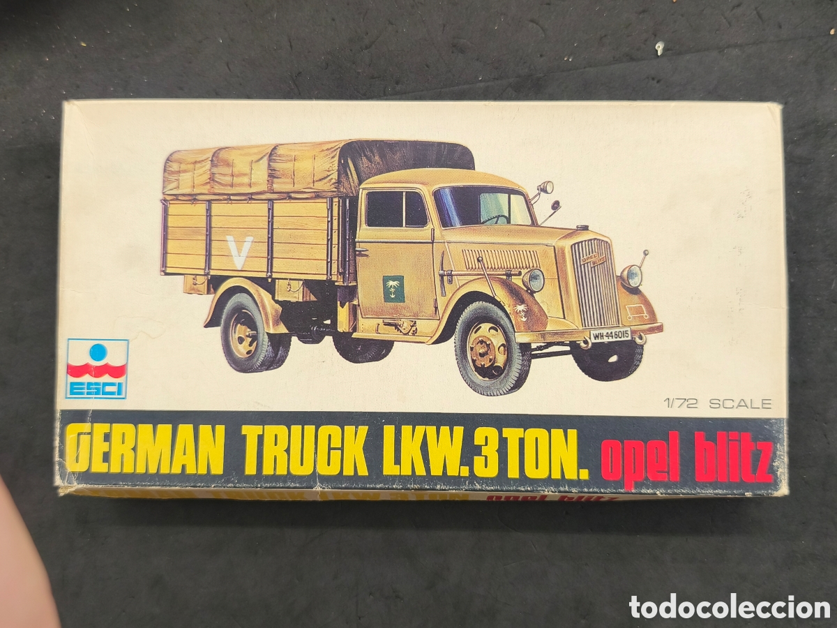 Maquetas: Esci Germ&aacute;n Truck LKW.3ton Opel blitz