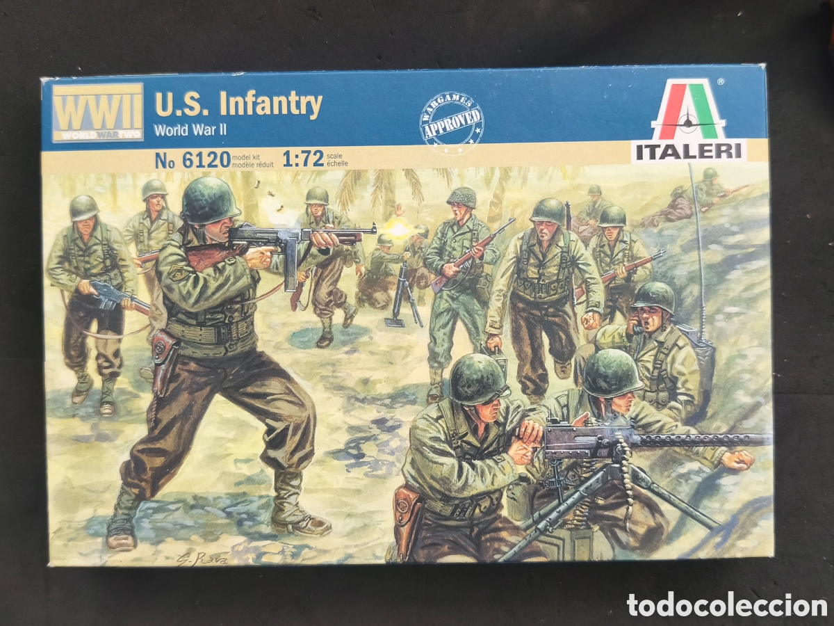 Maquetas: Italeri U.S. Infantry world war II