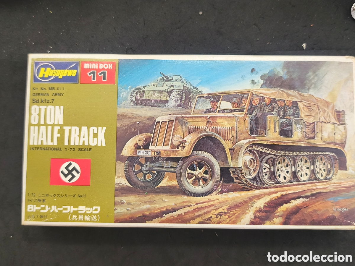 Maquetas: Hasegawa 8ton Half track 1/72