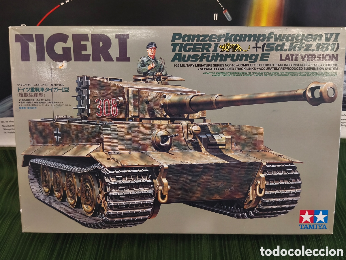 Maquetas: Tamiya, TigerI Panzerkampfwagen VI 1/35