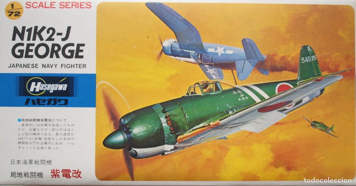 Maquetas: HASEGAWA - Kawanishi N1K2-J George 1/72 A29 JS125