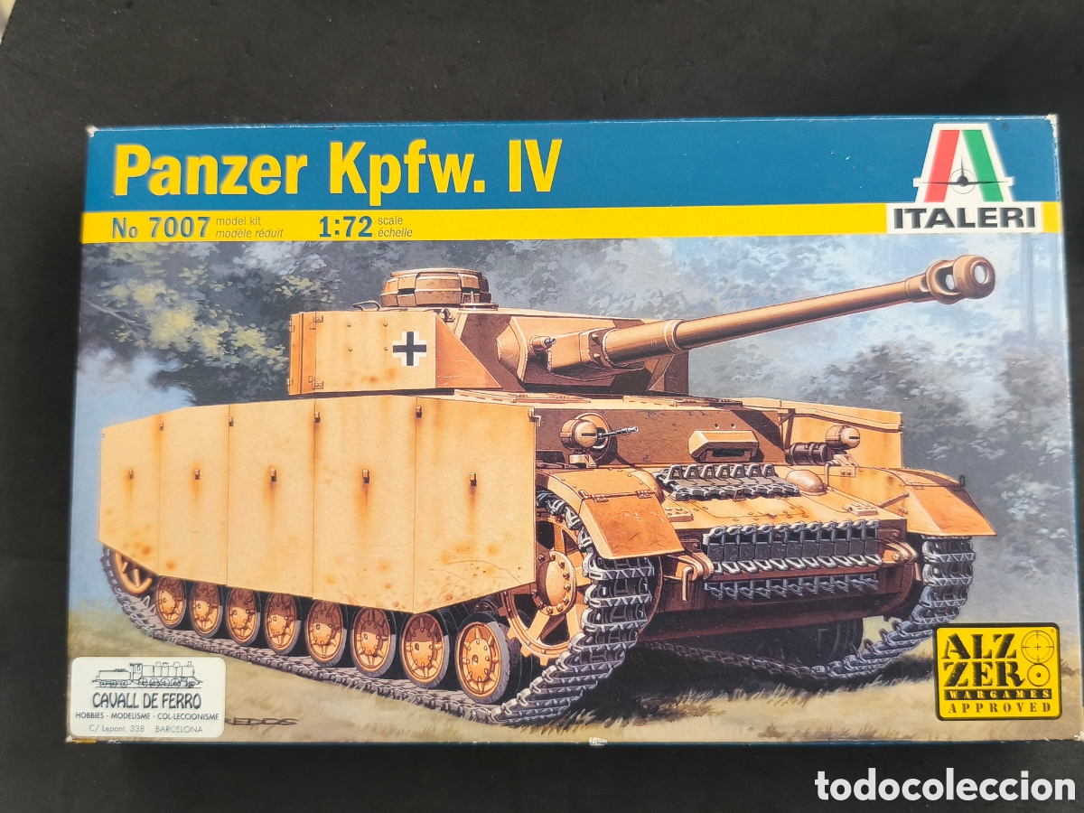 Maquetas: Italeri Panzer KPFW IV 1/72