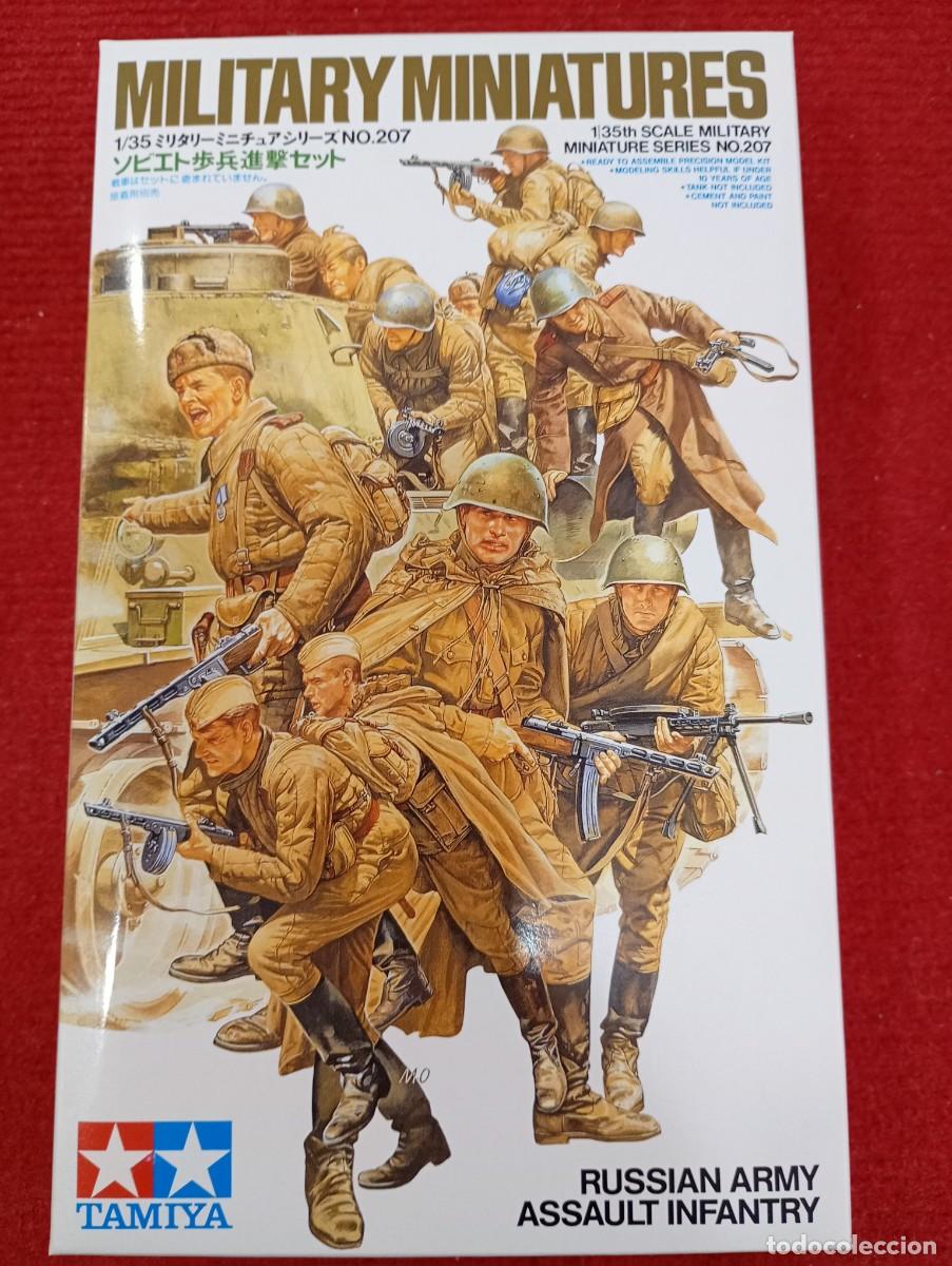 Maquetas: Maqueta Tamiya 1/35 INFANTER&Iacute;A Sovi&eacute;tica y accesorios 2&ordf; GM. Precintada