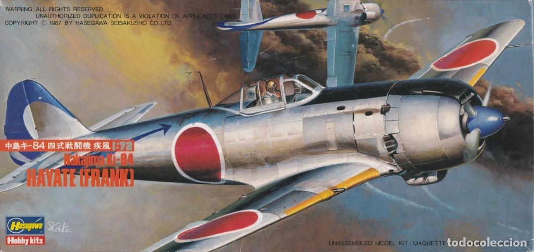 Maquetas: HASEGAWA - Nakajima Ki-84 Hayate (Frank) 1/72 AT4 02504 504