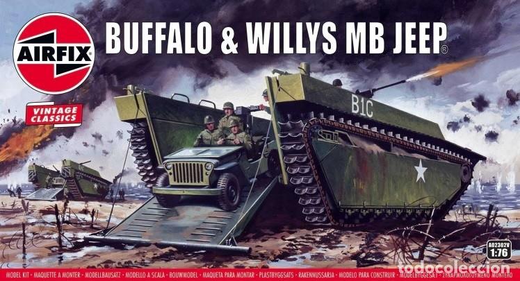 Maquetas: AIRFIX - Buffalo & Willys MB Jeep 1/72 A02302
