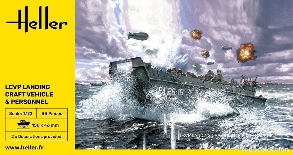 Maquetas: HELLER - LCVP Landing Craft Vehicle And Personnel 1/72 79995