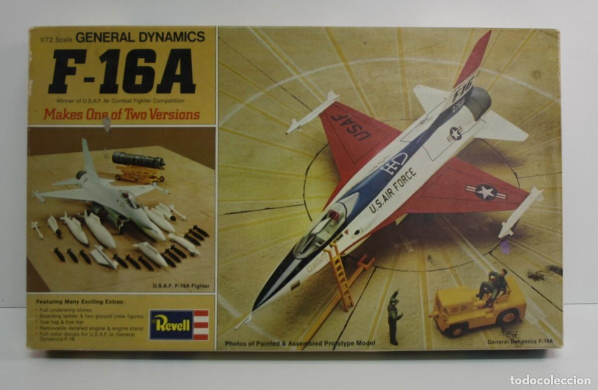 Maquetas: REVELL VINTAGE GENERAL DYNAMICS F-16A 1/72