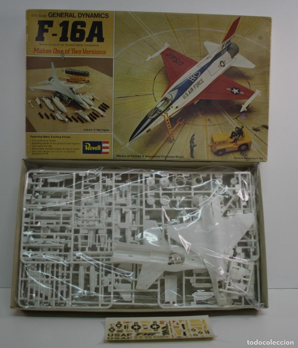 Maquetas: REVELL VINTAGE GENERAL DYNAMICS F-16A 1/72 - Foto 2