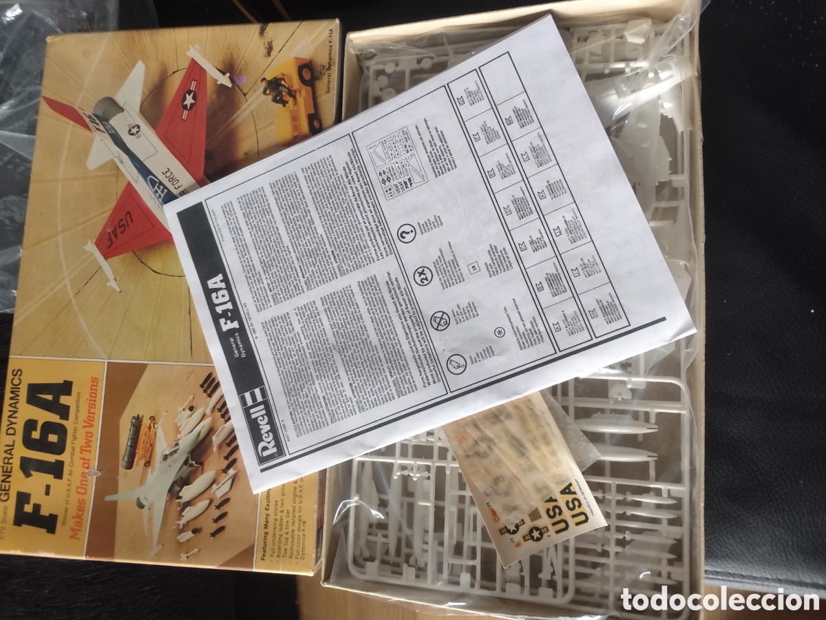 Maquetas: REVELL VINTAGE GENERAL DYNAMICS F-16A 1/72 - Foto 4