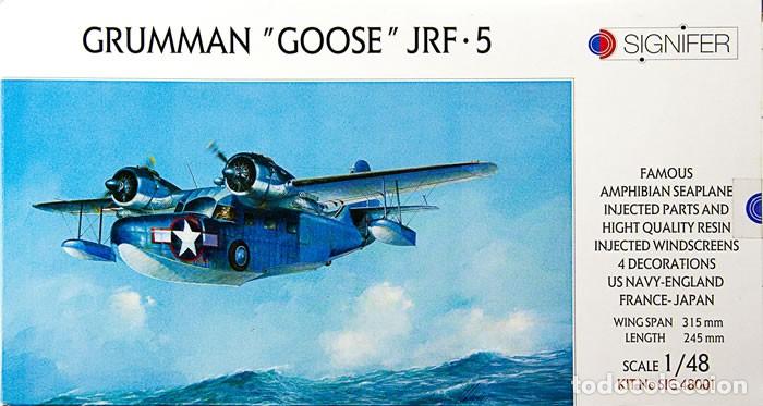 Maquetas: SIGNIFER - Grumman JRF 5 Goose 1/48 48001