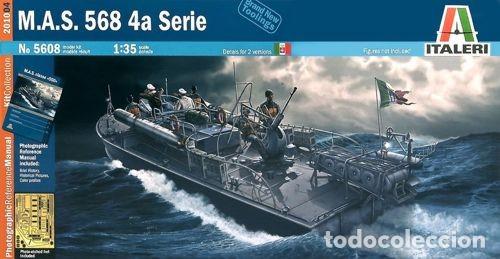 Maquetas: ITALERI - M.A.S. 568 4a 1/35 5608