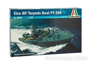 Maquetas: ITALERI - ELCO 80' PT - 596 TORPEDO BOAT 1/35 5602